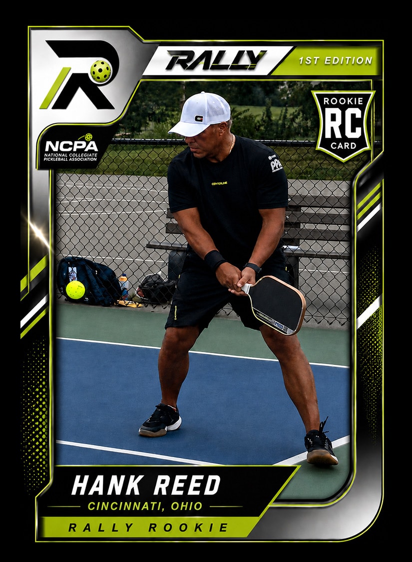 Hank Reed Cincinnati Rally rookie card