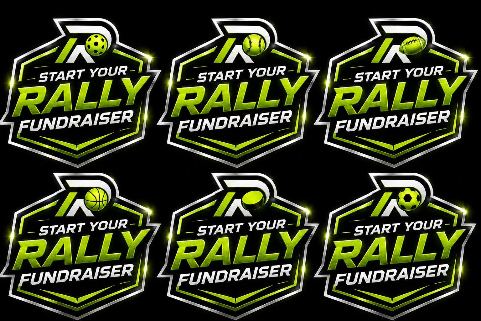 Start Your Rally Fundraiser — available for all sports