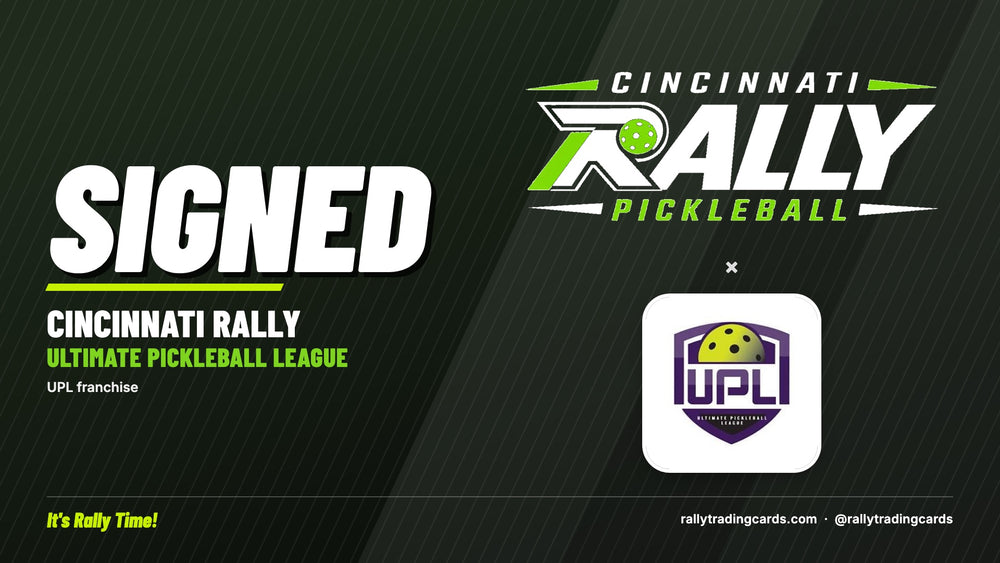 Signed: Cincinnati Rally Ultimate Pickleball League x Ultimate Pickleball League, UPL franchise