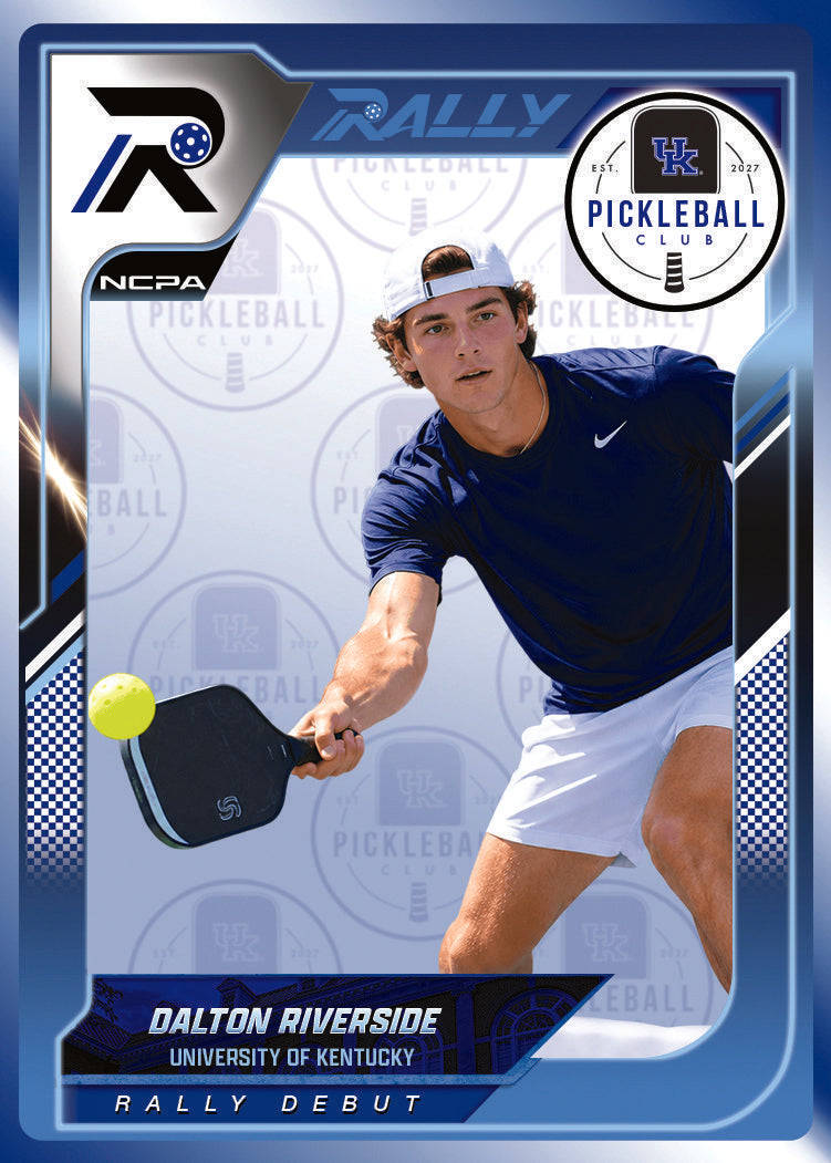 Dalton Riverside trading card, front