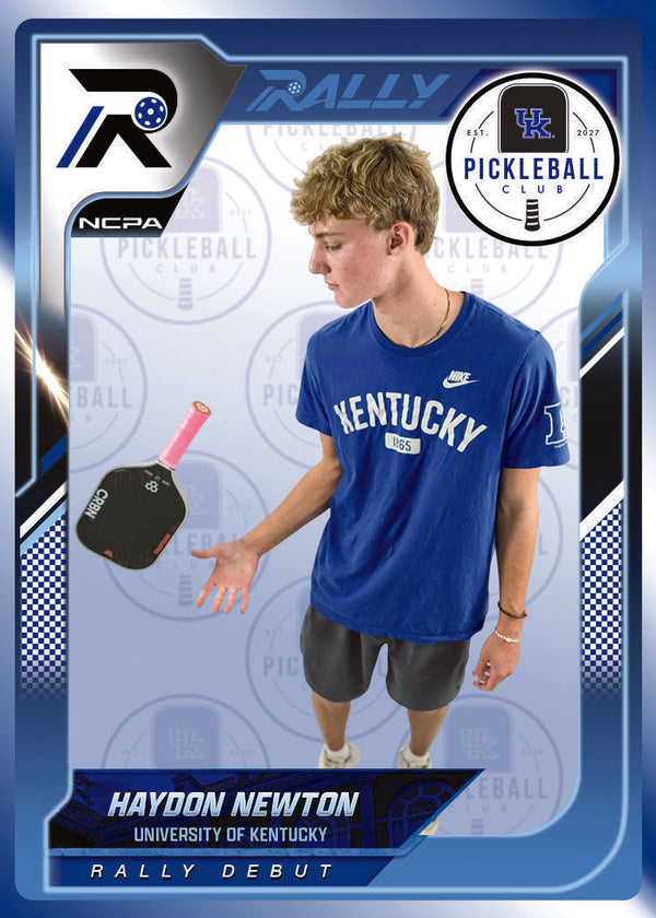 Haydon Newton trading card