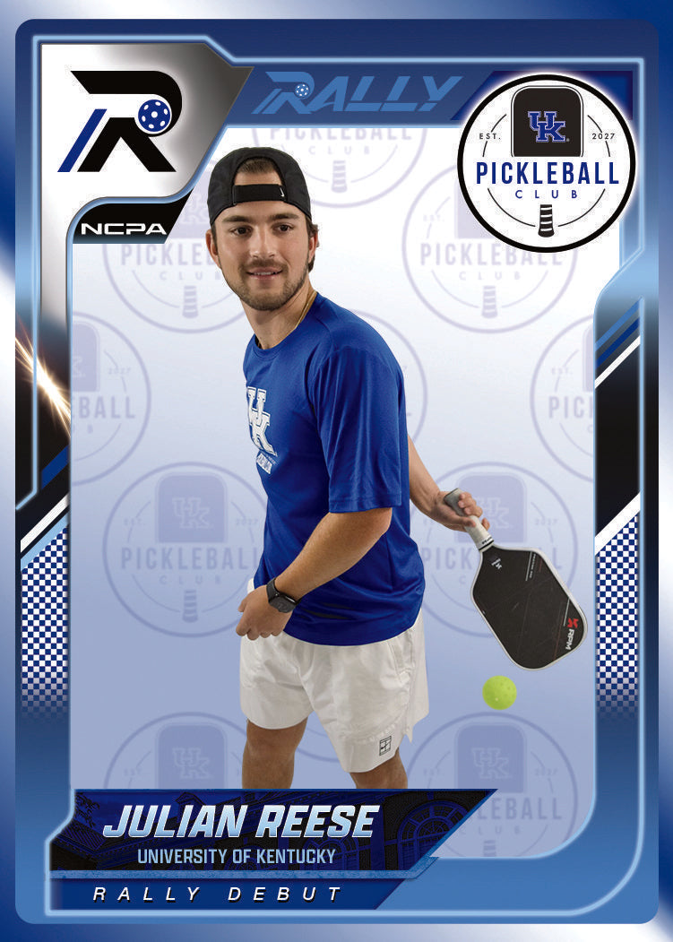 Julian Reese trading card — front