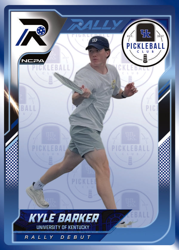 Kyle Barker trading card