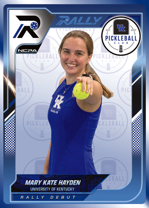 Mary Kate Hayden trading card