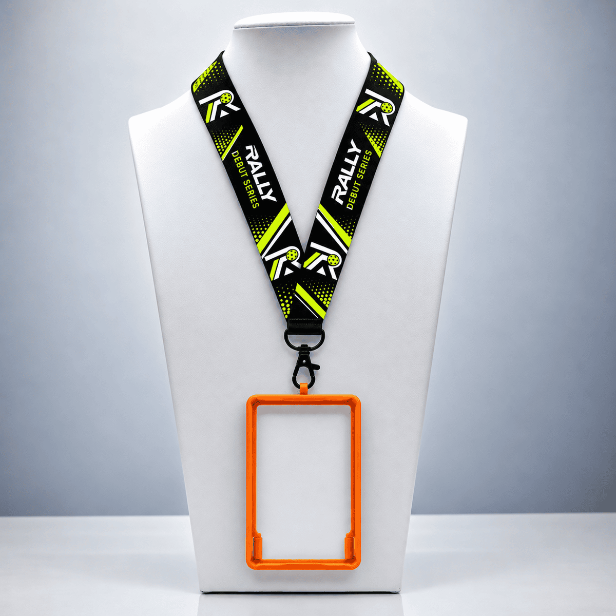 Lanyard Frame — Orange