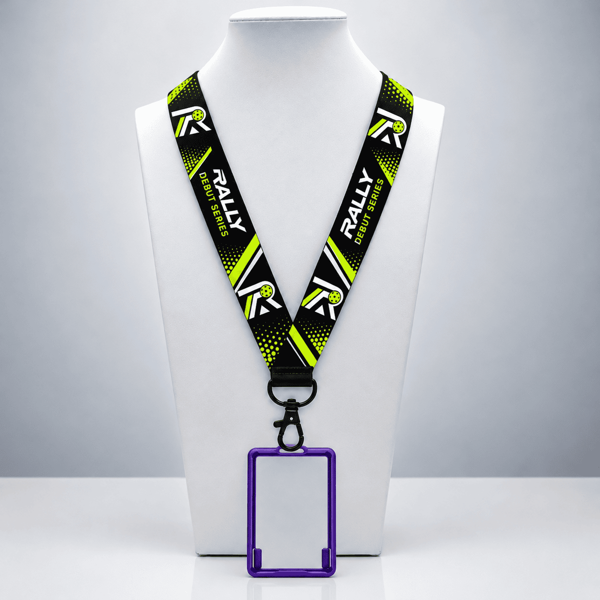 Lanyard Frame — Purple