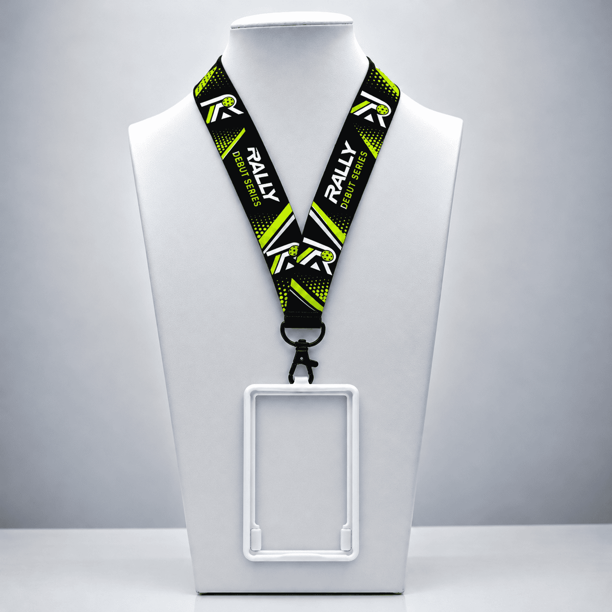 Lanyard Frame — White