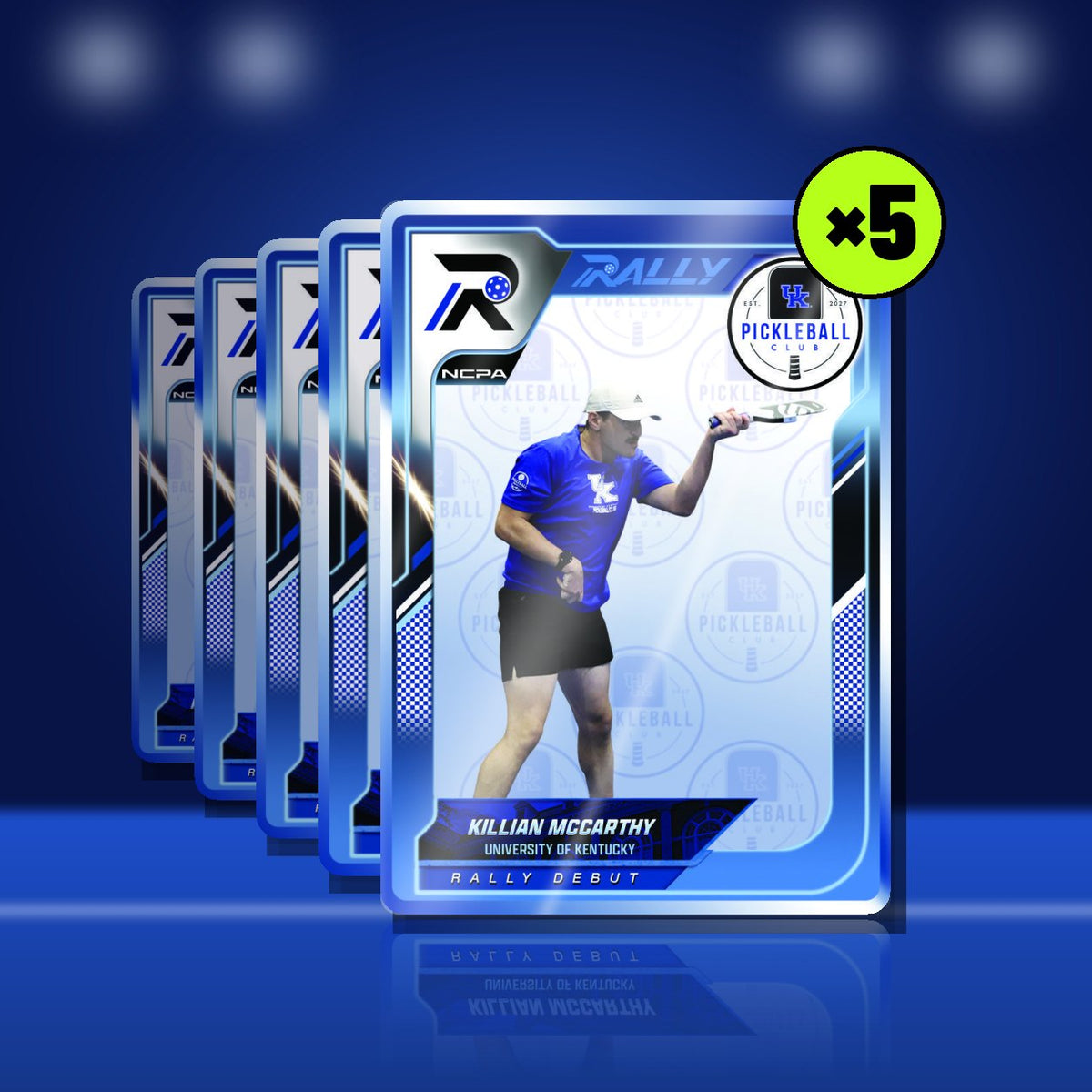 Killian McCarthy — 5 Pack of Tradeable Cards