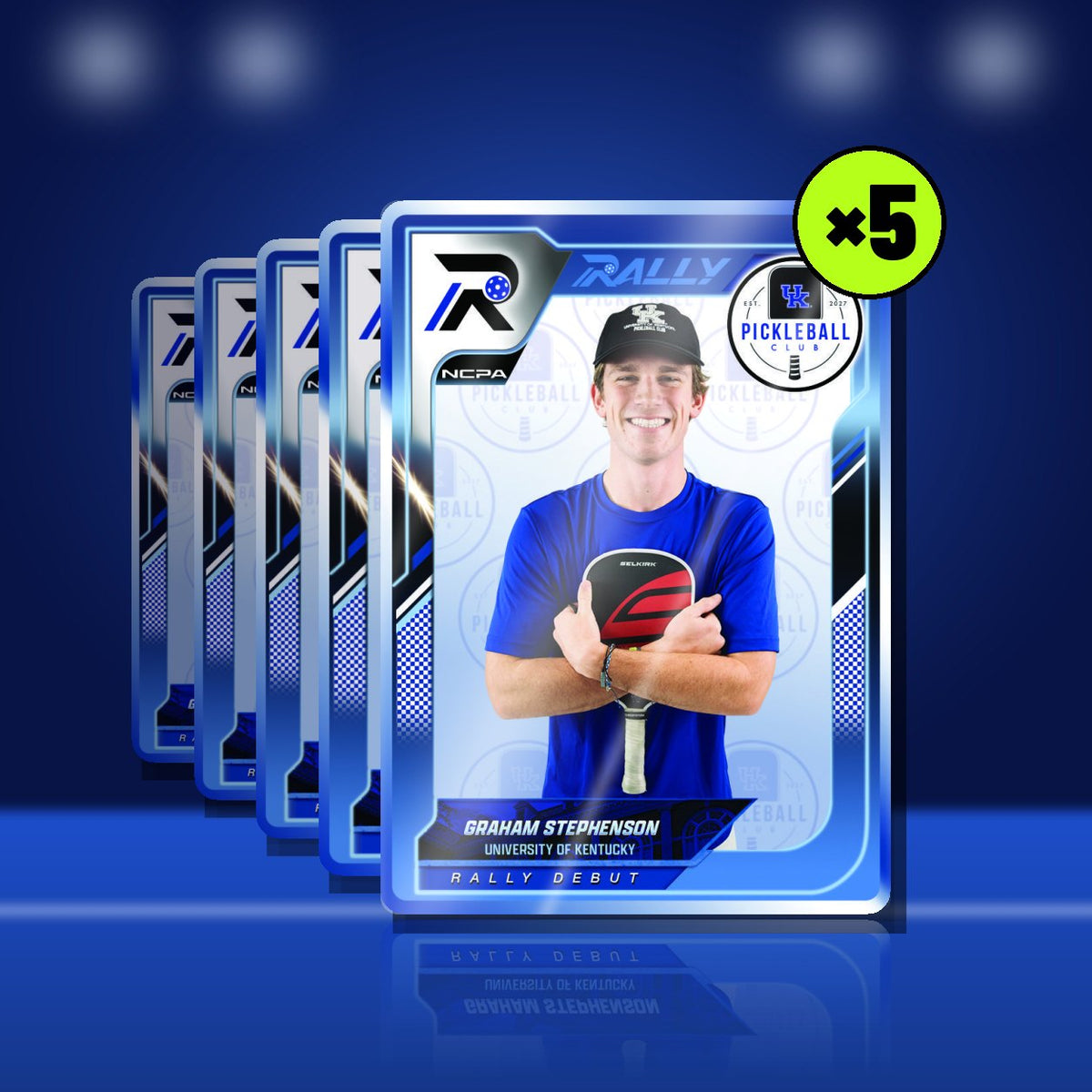 Graham Stephenson — 5 Pack of Tradeable Cards