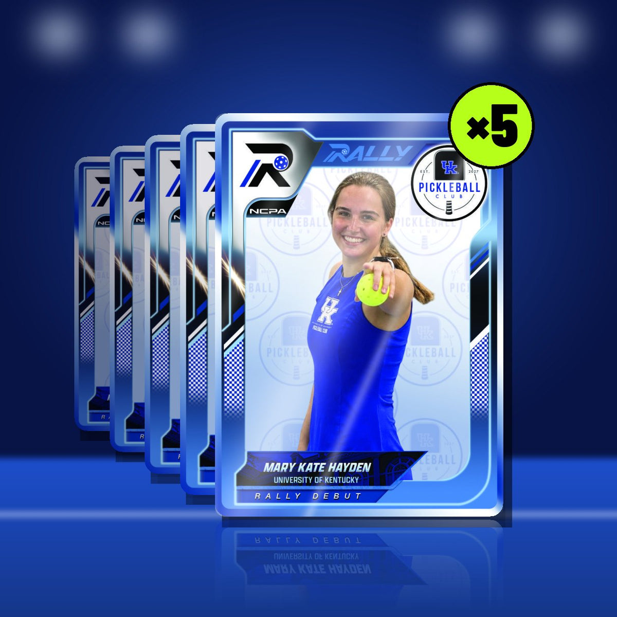 Mary Kate Hayden — 5 Pack of Tradeable Cards
