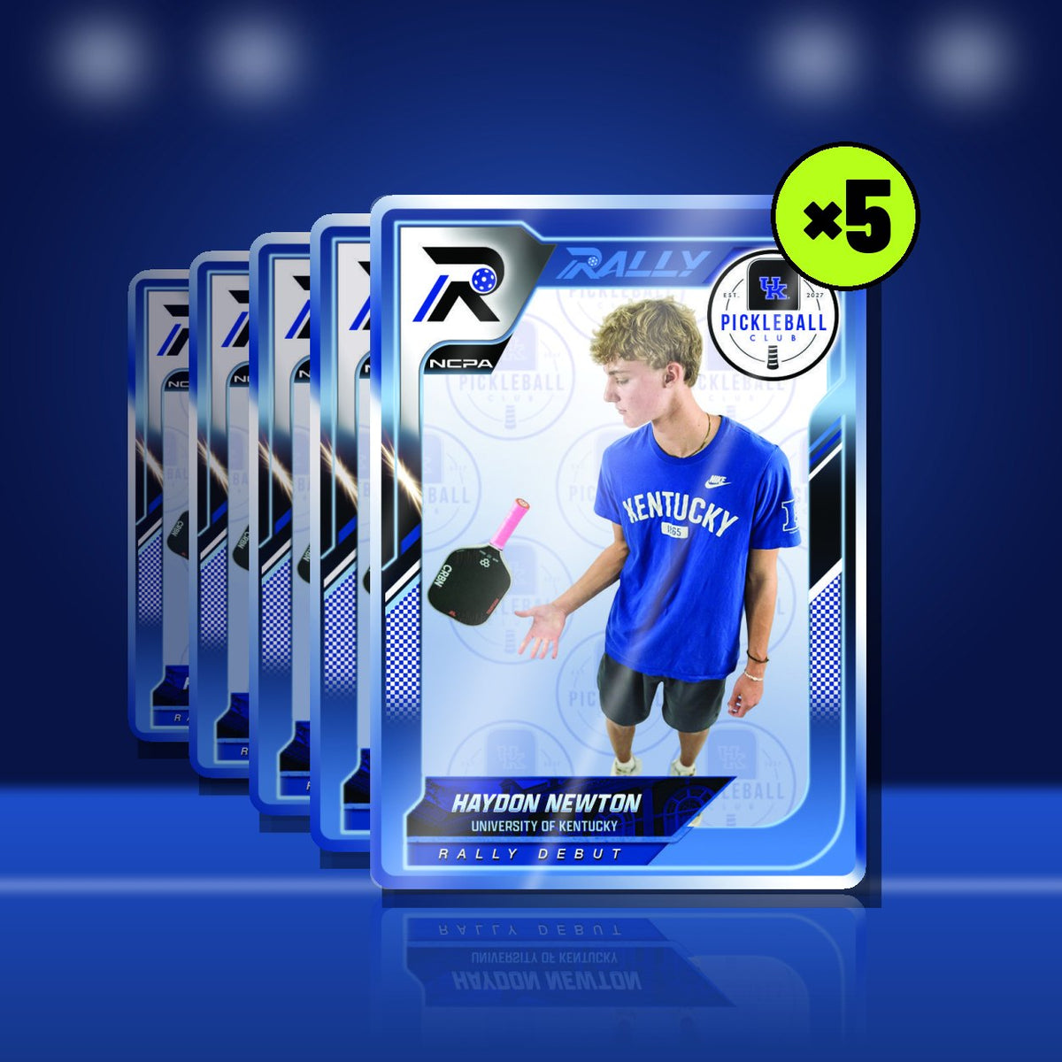 Haydon Newton — 5 Pack of Tradeable Cards