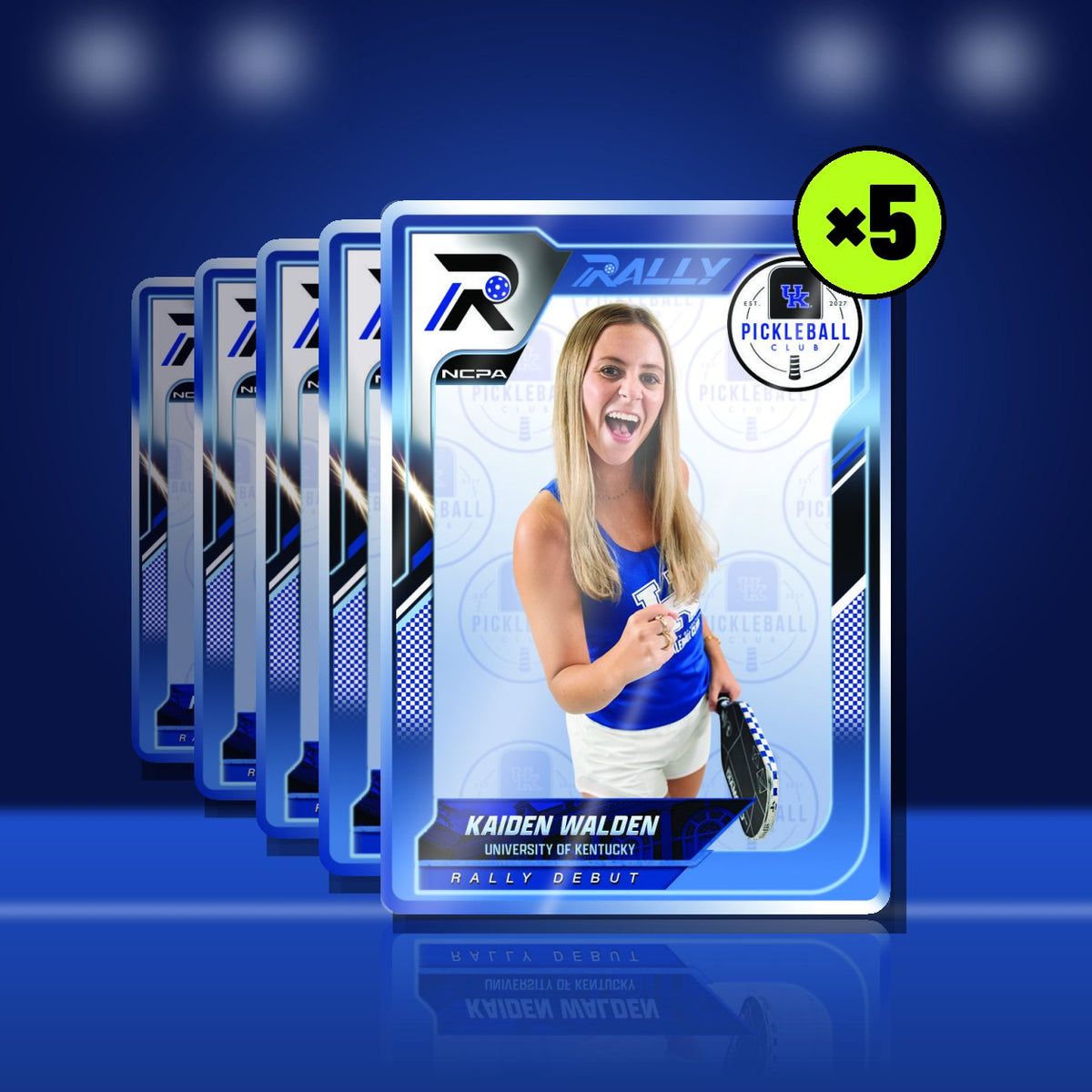 Kaiden Walden — 5 Pack of Tradeable Cards