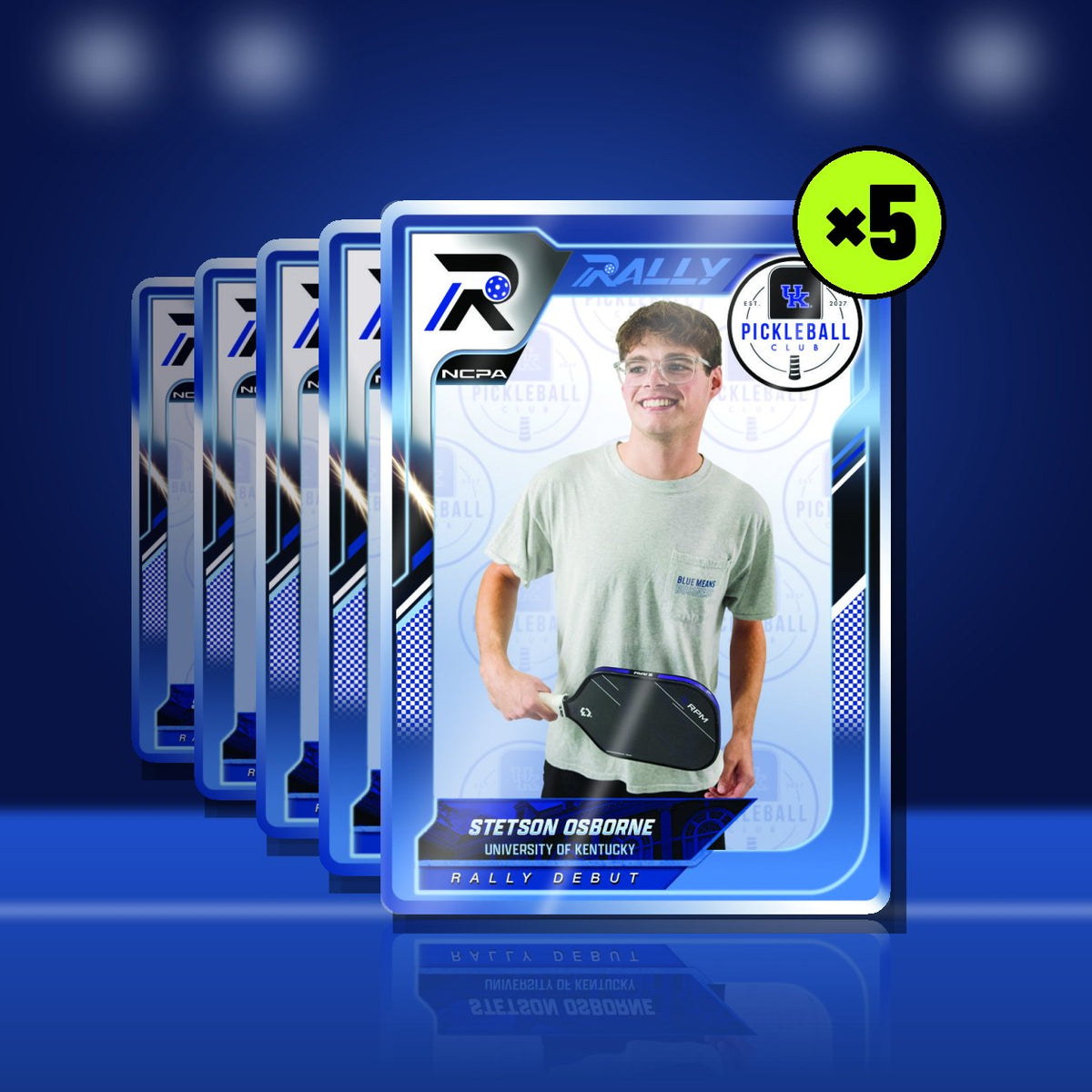 Stetson Osborne — 5 Pack of Tradeable Cards