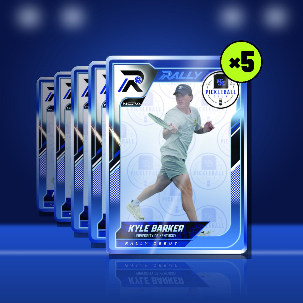 Kyle Barker — 5 Pack of Tradeable Cards