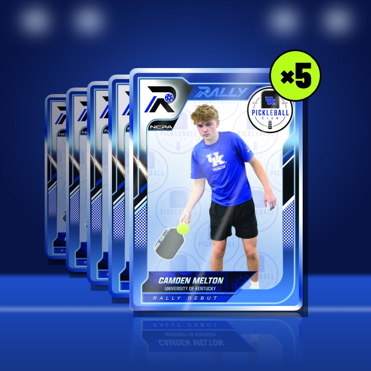Camden Melton — 5 Pack of Tradeable Cards