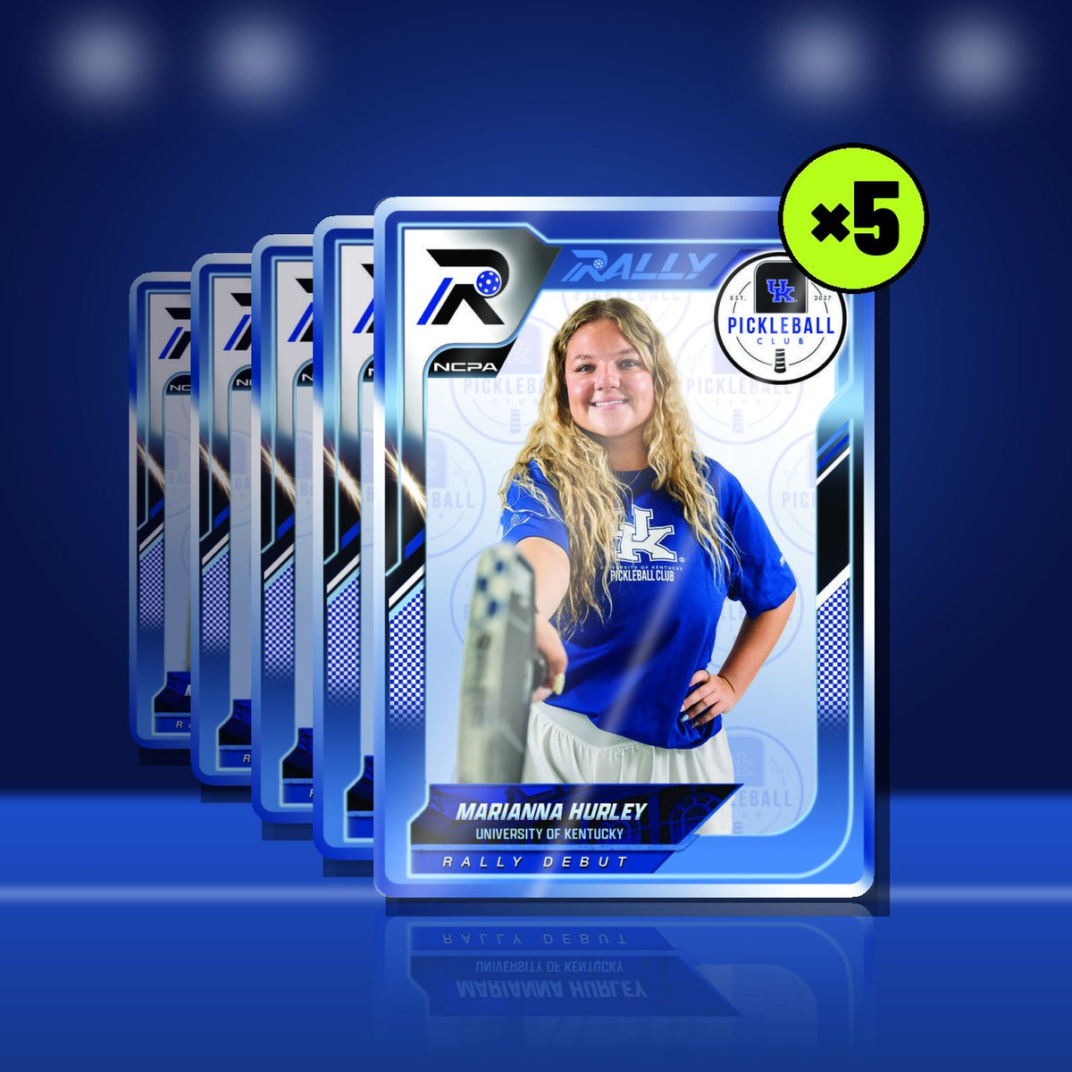 Marianna Hurley — 5 Pack of Tradeable Cards