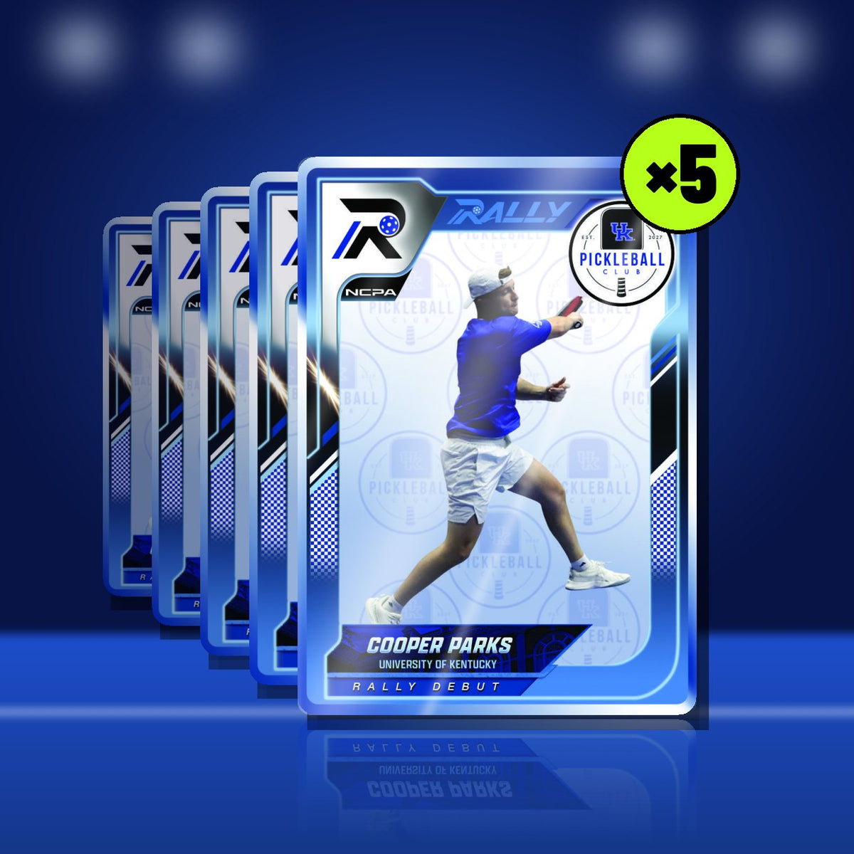 Cooper Parks — 5 Pack of Tradeable Cards
