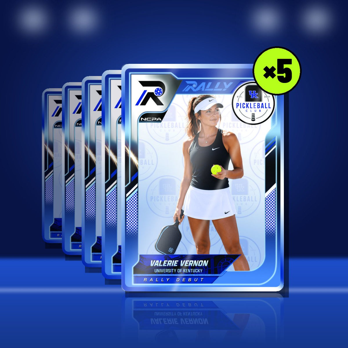 Valerie Vernon — 5 Pack of Tradeable Cards
